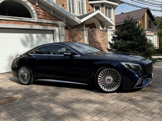 2015 Mercedes-Benz S-Класс 500 VI (W222, C217), синий, 7100000 рублей, вид 4