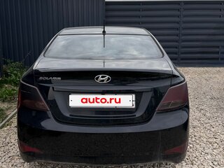 2016 Hyundai Solaris I Рестайлинг, чёрный, 700000 рублей, вид 2