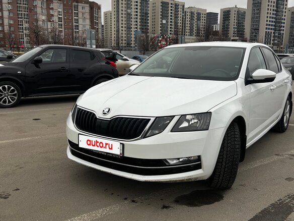 2017 Skoda Octavia III (A7) Рестайлинг, жёлтый, 1080000 рублей