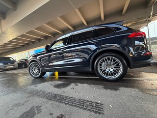 2014 Porsche Cayenne S II Рестайлинг (958), синий, 3600000 рублей, вид 2