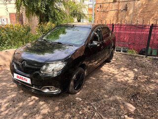 2016 Renault Logan II, чёрный, 550000 рублей, вид 1