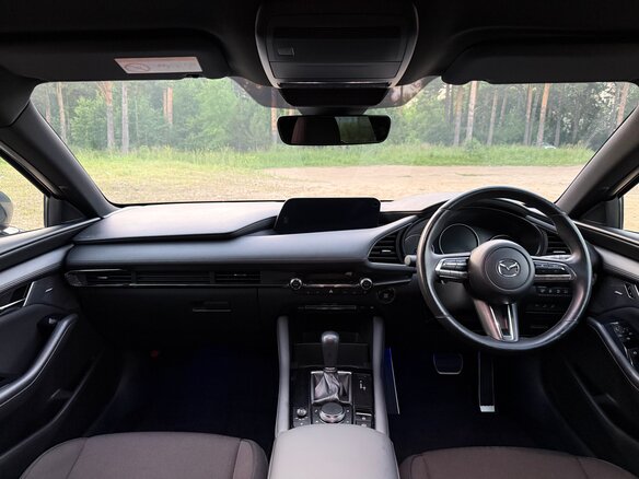 2019 Mazda 3 IV (BP), серый, 1600000 рублей - вид 15