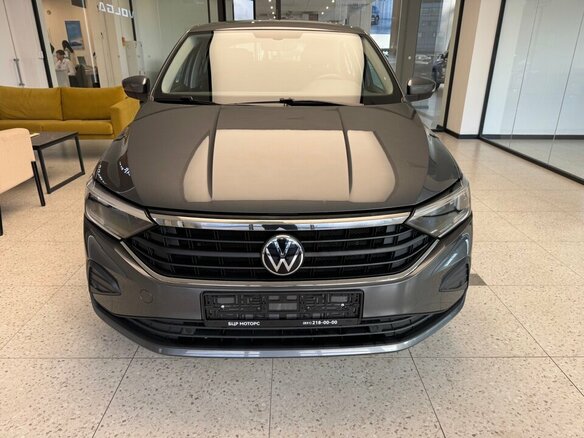 2021 Volkswagen Polo VI, серый - вид 1