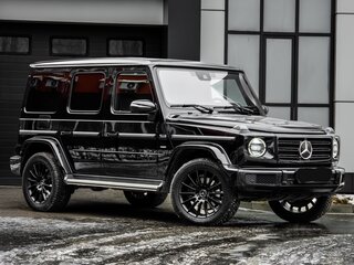 2020 Mercedes-Benz G-Класс 400 d III (W463), чёрный, 11890000 рублей, вид 1