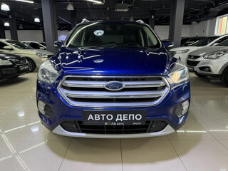 2017 Ford Kuga II Рестайлинг, синий, 1270000 рублей, вид 2