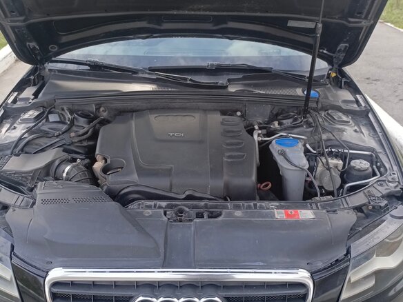 2008 Audi A4 IV (B8), чёрный, 750000 рублей - вид 11