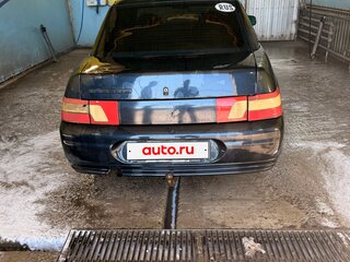 2006 Lada (ВАЗ) 2110, чёрный, 125000 рублей, вид 4