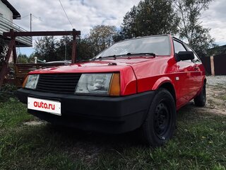 1986 Lada (ВАЗ) 2108 21086, красный, 190000 рублей, вид 1