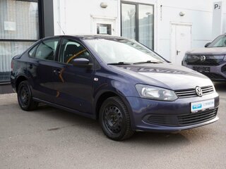 2012 Volkswagen Polo V, синий, 688000 рублей, вид 3
