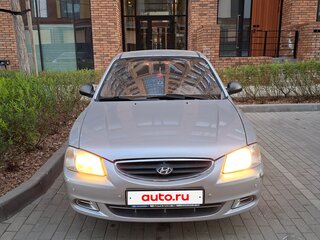 2008 Hyundai Accent ТагАЗ II, серый, 400000 рублей, вид 1