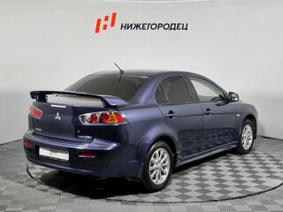 2011 Mitsubishi Lancer X Рестайлинг, синий, 729000 рублей, вид 5