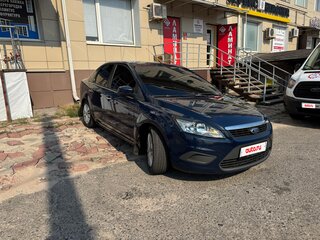 2008 Ford Focus II Рестайлинг, синий, 520000 рублей, вид 3
