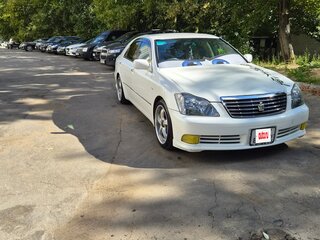 2005 Toyota Crown XII (S180), белый, 1260000 рублей, вид 2