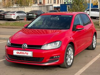 2014 Volkswagen Golf VII, красный, 1340000 рублей, вид 2