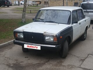2001 Lada (ВАЗ) 2107, белый, 120000 рублей, вид 1