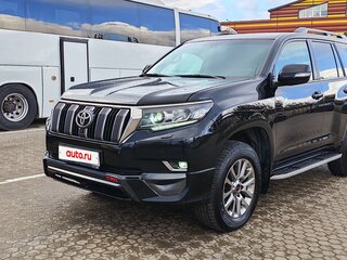 2020 Toyota Land Cruiser Prado 150 Series Рестайлинг 2, чёрный, 4500000 рублей, вид 3