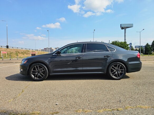 2014 Volkswagen Passat (North America and China) I, серый - вид 1