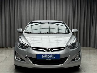 2014 Hyundai Elantra V (MD) Рестайлинг, серебристый, 1149000 рублей, вид 2