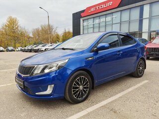 2012 Kia Rio 5-speed III, синий, 879000 рублей, вид 2
