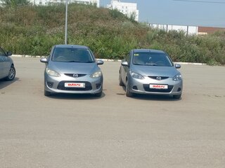 2013 Mazda 2 II Рестайлинг (DE2), серебристый, 599999 рублей, вид 2