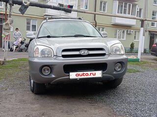 2005 Hyundai Santa Fe I, серый, 690000 рублей, вид 3