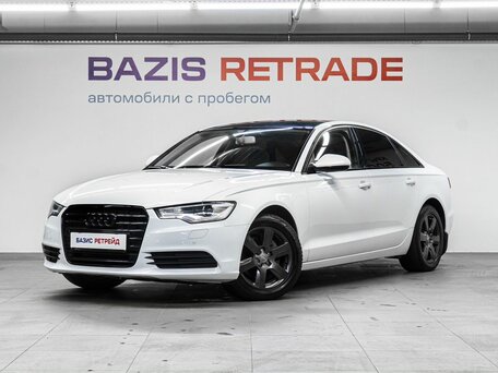 2014 Audi A6 IV (C7), белый, 1999000 рублей, вид 1