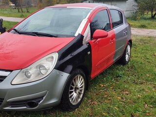 2007 Opel Corsa D, красный, 180000 рублей, вид 4