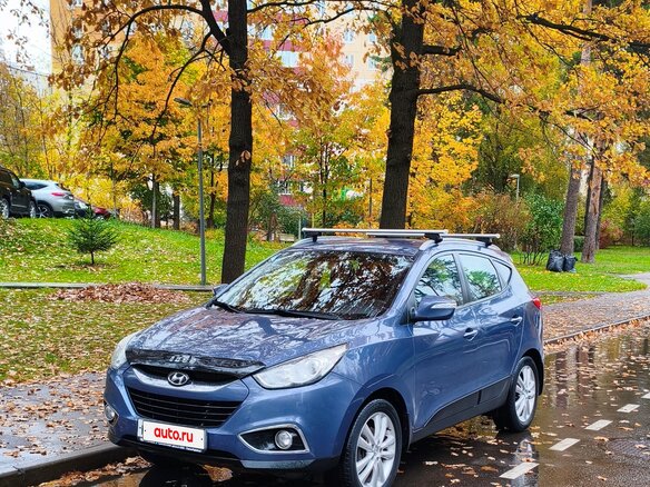 2011 Hyundai ix35 I, синий, 1450000 рублей