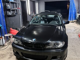 2004 BMW 3 серии 325i IV (E46) Рестайлинг, чёрный, 990000 рублей, вид 2