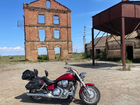 2003 Honda VTX 1800, красный, 700000 рублей, вид 4