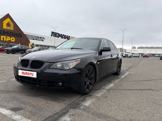 2003 BMW 5 серии 525i V (E60/E61), чёрный, 849999 рублей, вид 3