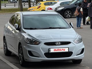 2019 Hyundai Accent IV, белый, 1200000 рублей, вид 1
