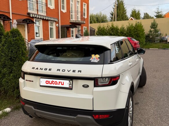 2018 Land Rover Range Rover Evoque I Рестайлинг, белый, 2500000 рублей - вид 5