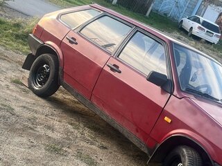 1994 Lada (ВАЗ) 2109, красный, 95000 рублей, вид 4