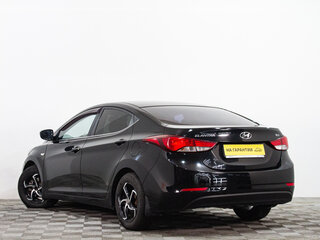 2014 Hyundai Elantra V (MD) Рестайлинг, чёрный, 889000 рублей, вид 4