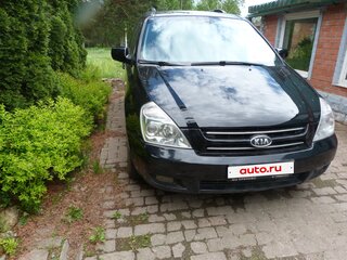 2009 Kia Carnival Grand II, чёрный, 850000 рублей, вид 2