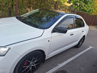 2015 Skoda Rapid I, белый, 850000 рублей, вид 5