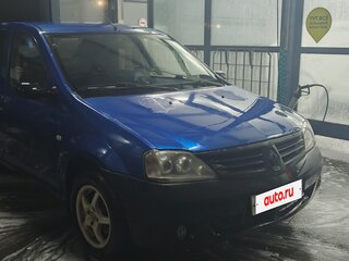 2007 Renault Logan I, синий, 170000 рублей, вид 2