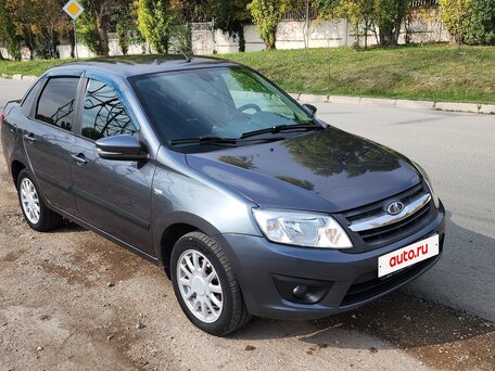 2015 Lada (ВАЗ) Granta I, серый, 600000 рублей, вид 3