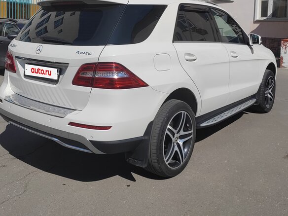 2012 Mercedes-Benz M-Класс 350 III (W166), белый, 2150000 рублей - вид 3