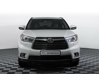 2014 Toyota Highlander III (XU50), белый, 2717000 рублей, вид 2