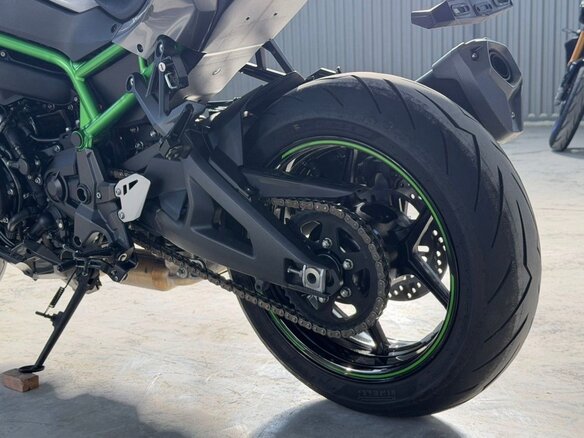 2017 Kawasaki Z H2, зелёный, 1570000 рублей - вид 12