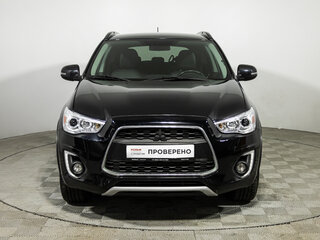 2014 Mitsubishi ASX I Рестайлинг, чёрный, 1369700 рублей, вид 2