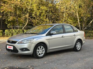 2008 Ford Focus II Рестайлинг, серебристый, 445000 рублей, вид 1