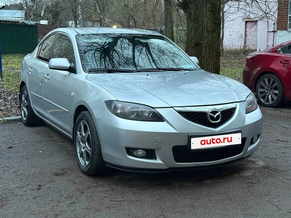 2007 Mazda 3 I (BK) Рестайлинг, серый