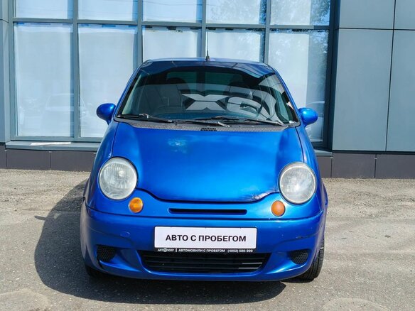 2013 Daewoo Matiz I Рестайлинг, синий - вид 1