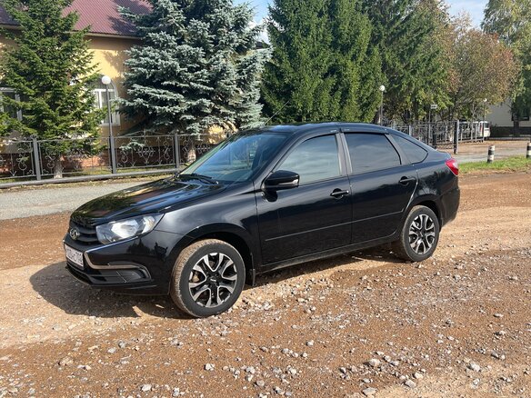 2024 Lada (ВАЗ) Granta I Рестайлинг, чёрный, 850000 рублей - вид 25