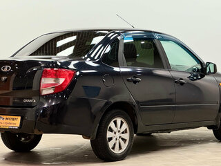 2012 Lada (ВАЗ) Granta I, чёрный, 340000 рублей, вид 4