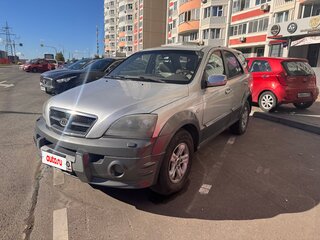 2003 Kia Sorento 4-speed I, серый, 410000 рублей, вид 1