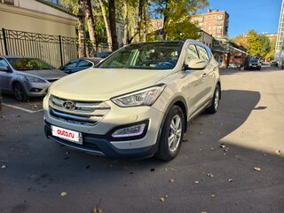 2013 Hyundai Santa Fe III, бежевый, 1790000 рублей, вид 1